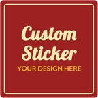 100-500 Pcs Custom Stickers Personalized Stickers Customized Labels by Bemumley