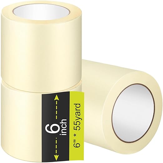 Fainne Masking Tape Bulk General Purpose Masking Painting Tape 55 Yards by Fainne