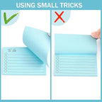 Eastern Wolf 9 Pads to Do Lined Sticky Notes, 9 Bright Multi Colors Self-Stick - Image 5