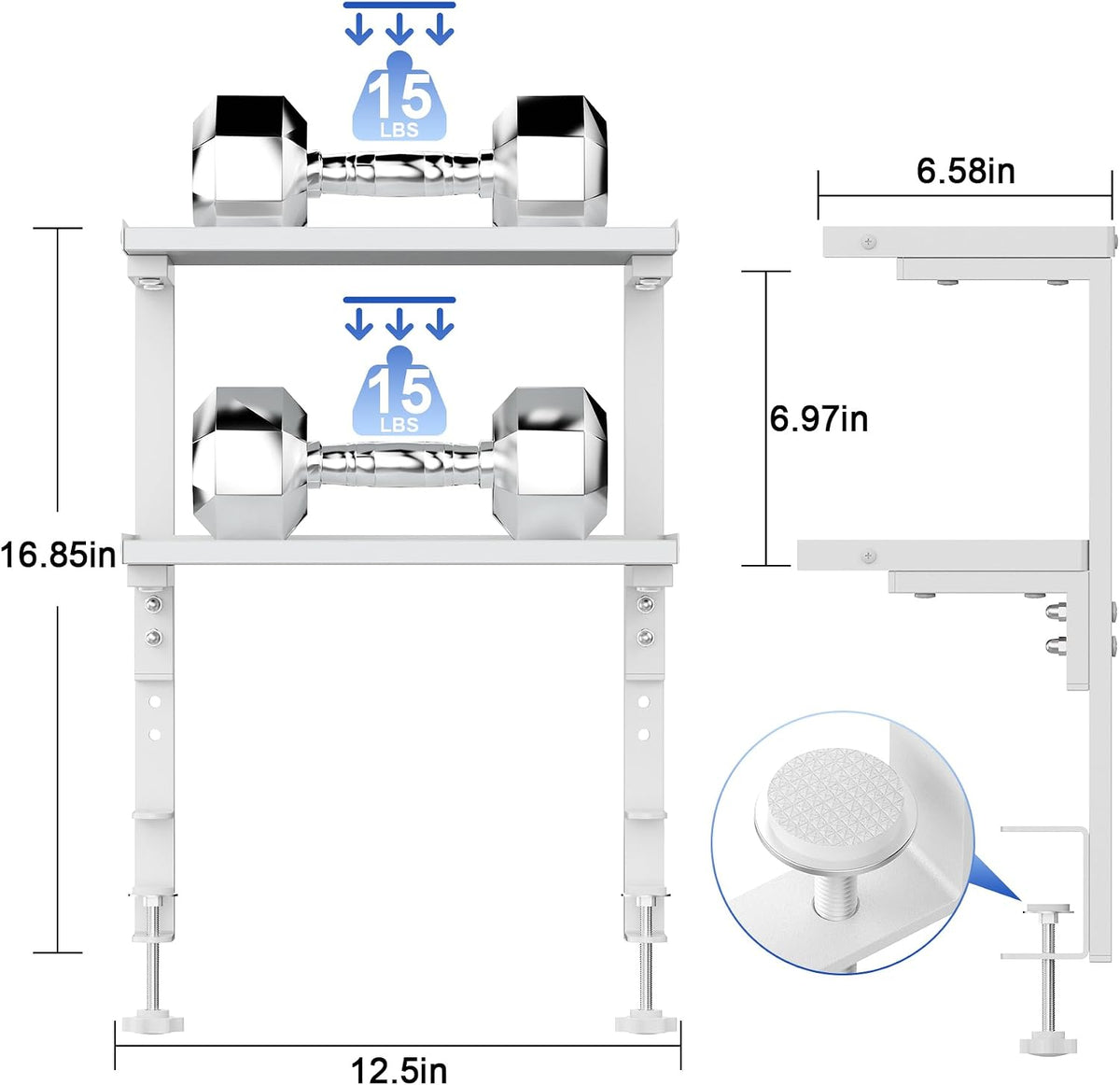 2-Tier Desk Shelf