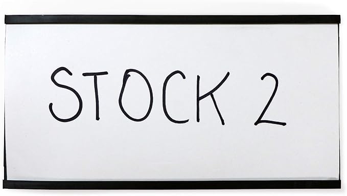 SmartSign Magnetic C Channel Card Label Holders by SmartSign
