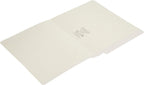 Smead Shelf-Master® End Tab File Folders, 100 Count, Manila, Reinforced Straight-Cut Tabs, Letter Size (24110) and Smead Self-Adhesive Fastener, 2" Capacity, Brown, 100 per Box (68220)