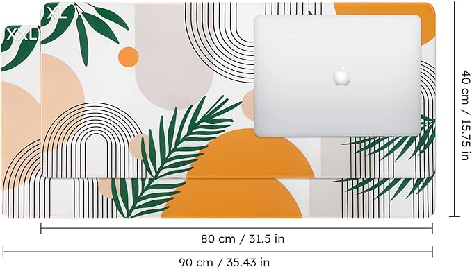 iCasso Extended Gaming Mouse Pad, Large 3mm Non-Slip Rubber Base Mousepad - Image 2
