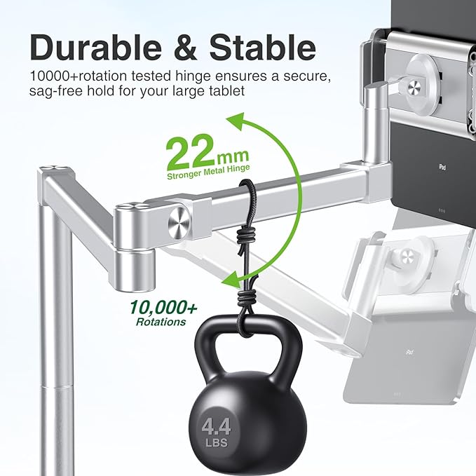 elitehood 28-inch Long Arm iPad Mount - Image 5