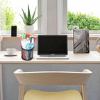 SNOW COOLER Pen Holder Mesh Pencil Holder Metal Pen Holder Pencil Holder - Image 9