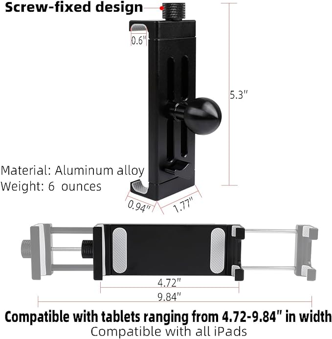 Aluminum Alloy Tablet Holder - Image 2