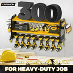 KAFAHOM Power Tool Organizer，Large 8 Drill Holder Wall Mount ，Heavy Duty Metal - Image 5