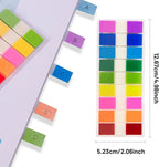 Golcellia 756 Pieces Transparent Sticky Notes Page Markers Book Tabs Page Tabs - Image 2