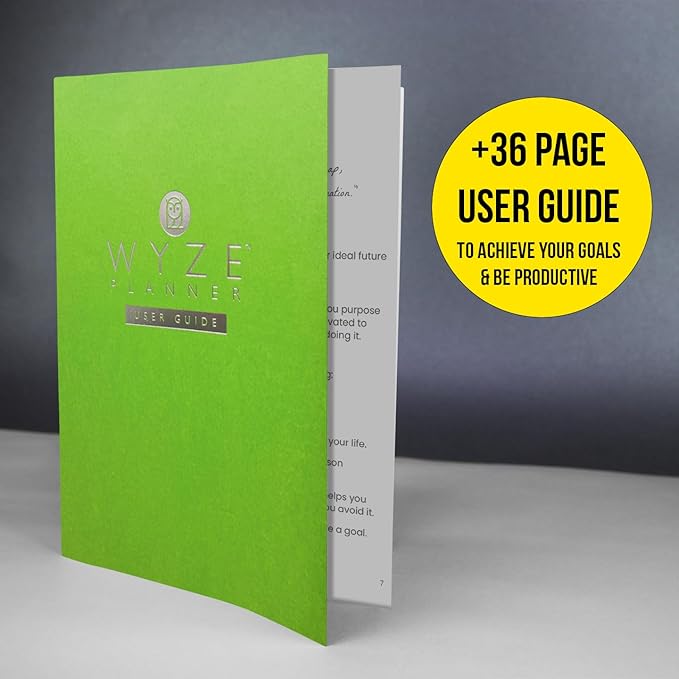 Wyze Planner Undated Daily Planner – 1-Year B5 Productivity Organizer - Image 5