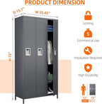 SUPEER Metal Employee Lockers - Image 3