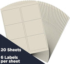 JAM PAPER Shipping Address Labels - Image 2