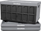 clevermade collapsible storage bins with lids, 46l 3, main product view
