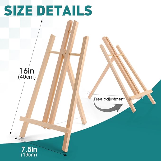 ESRICH 2Pack16in Tabletop Easel, Tabletop Easel - Image 2