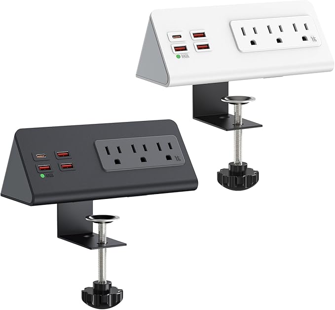 Nightstand Charging Station, Nightstand Edge Power Strip by Haiaoyyds