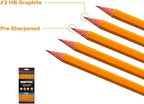 Bostitch Office Premium #2 Pencils, American Cedar Wood, Pre-Sharpened - Image 4