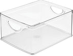 iDesign Plastic Stackable Kitchen Cabinet Storage Bin - Image 9