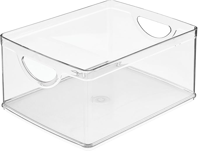 iDesign Plastic Stackable Kitchen Cabinet Storage Bin - Image 9