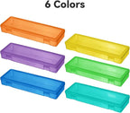 novelinks Stackable Plastic Clear Storage Box Containers - Image 7