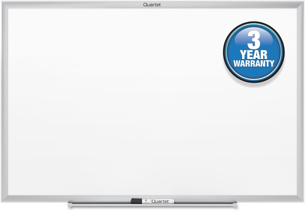 Quartet Whiteboard, Non-Magnetic Dry Erase White Board, 2' x 1.5', To...