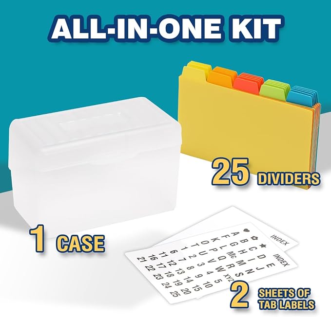H4D Index Card Holder 3x5 Inches - Image 2