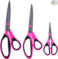 Zicolu Craft Scissors Set, Sharp Scissors All Purpose Heavy Duty, Teflon by Zicolu