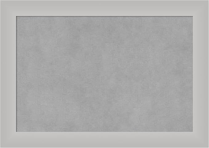 Amanti Art Silver Framed Magnetic Board 15x21 Small Vision Board by AmantiArt