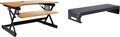 Rocelco 40" Large Height Adjustable Standing Desk Converter by Rocelco