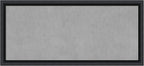 Amanti Art Black Framed Magnetic Board 23x51 Oversize Vision Board by AmantiArt