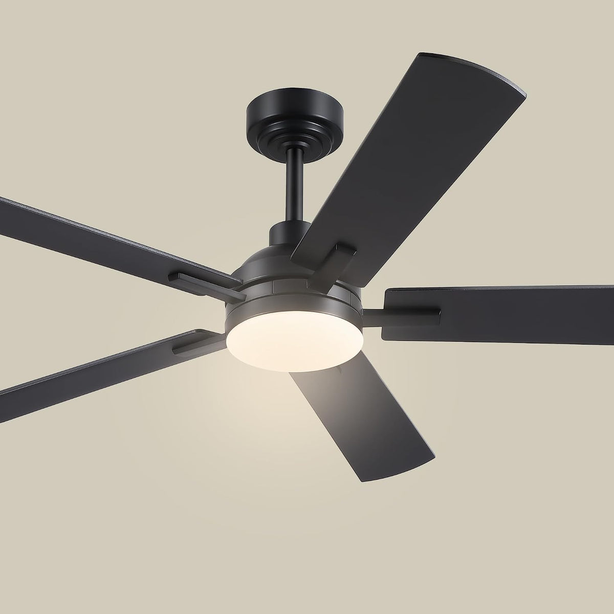 jsaitee ceiling fans with lights - 52inch low, main product view