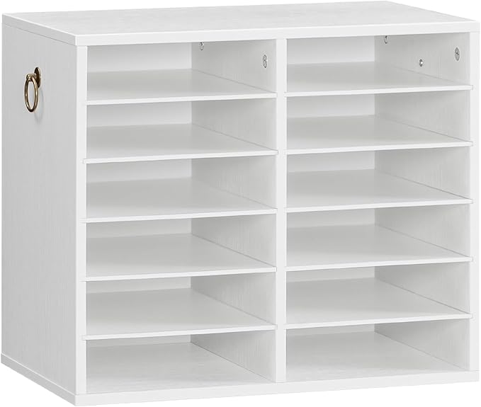 HOOBRO Literature Organizers, 12 Compartments Office Mailbox by HOOBRO