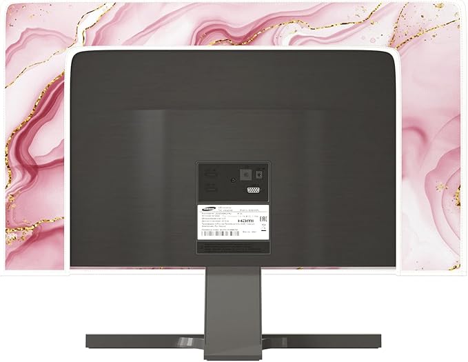 Baocicco Gold Pink Marble Waterproof TV Display Screen Cover 80 Inch TV - Image 5