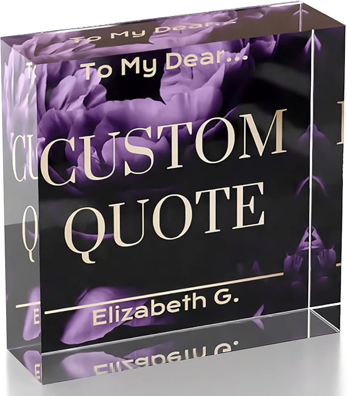 Custom Acrylic Sign Personalized, Custom Desk Name Plate, 18 Styles, - Image 9