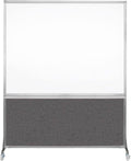 DivideWrite Mobile Whiteboard | Double Sided Dry Erase Board | Portable Office by VERSARE