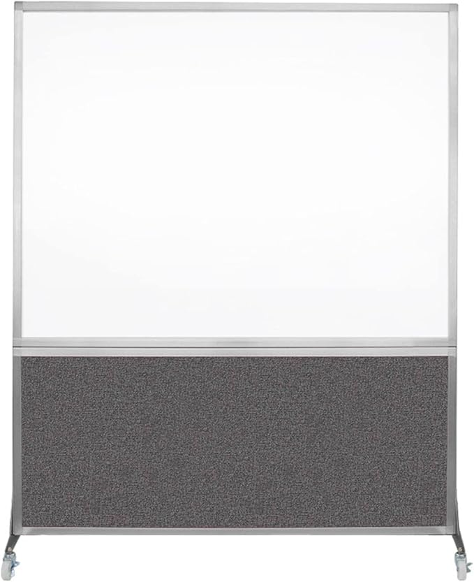 DivideWrite Mobile Whiteboard | Double Sided Dry Erase Board | Portable Office by VERSARE