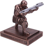 Amoysanli Knight Pen Holder Desk Organizers and Accessories Desk Decor Resin - Image 2