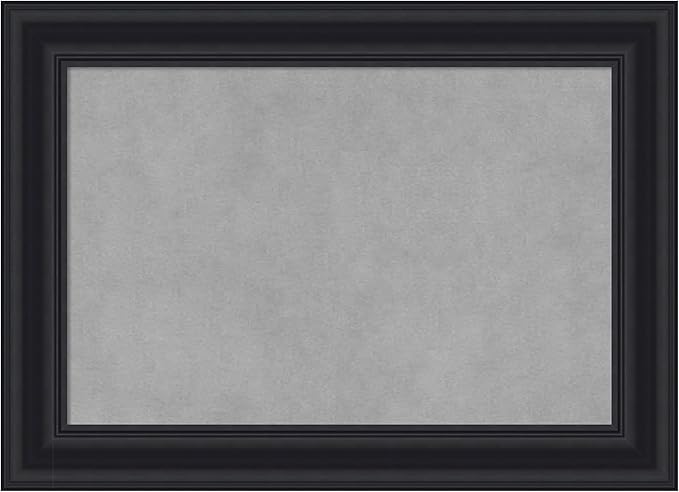 Amanti Art Black Framed Magnetic Board 16x22 Small Vision Board by AmantiArt