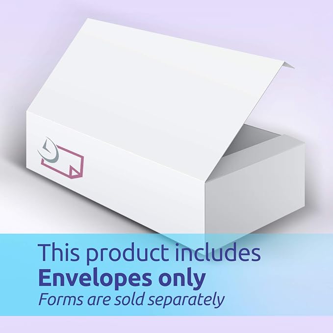 NextDayLabels - W-2 Tax Forms Double Window Security Envelopes - Image 4
