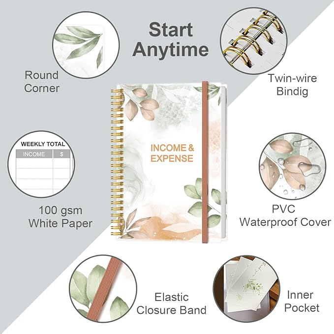 Heveboik Income & Expense Log Book - Image 2