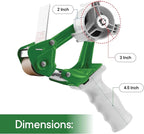 TAPEWELL Heavy Duty Metal Frame 2 Inch Wide Packing Tape Dispenser Gun - Image 2