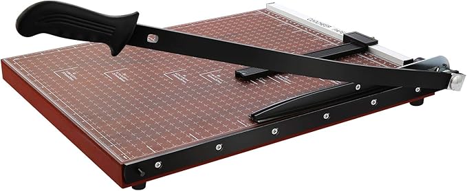 Paper Cutter Heavy Duty 18" Cut Length Professional Large Paper Cutter 12-Sheet - Image 7