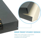 Lineco Museum Archival Storage Box, 14.75x18.75x3 in. Drop Front Design. - Image 3