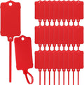 LeonBach 100 PCS Plastic Shipping Tags, 1.46" x 2.48", Waterproof Labels by LeonBach