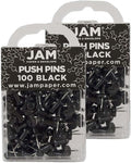 JAM PAPER Colorful Push Pins by JAMPaper