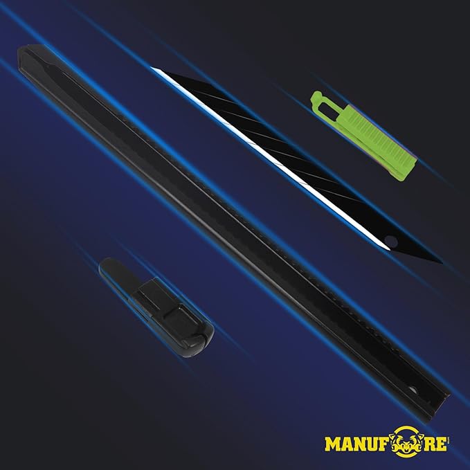 MANUFORE 30pcs Green 9mm Snap-off Knives - Image 6