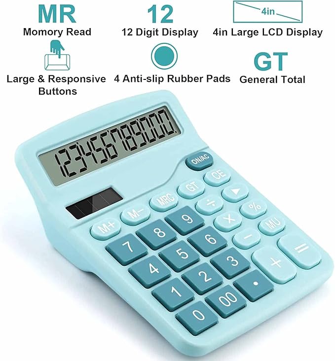 Office Desk Calculator, Cute Calculator - Image 2