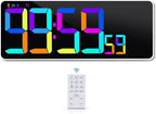 KMMKGG Large 13.7" LED Digital Timer（5''Nunmber）, 11 Color Changing, Count by Unknown