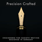 Wordsworth & Black Majesti Fountain Pen-, Luxury Case, 24K Gold Finish; 18K - Image 5