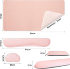 Bloss Large Desk Pad and Keyboard Wrist Rest, Large Mouse Pad + Keyboard - Image 7