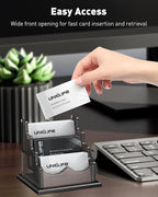 Uniclife Acrylic Business Card Holder - Image 2