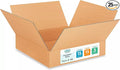 Medium Moving & Shipping Boxes 15"L x 15"W x 3"H by IDLPackaging